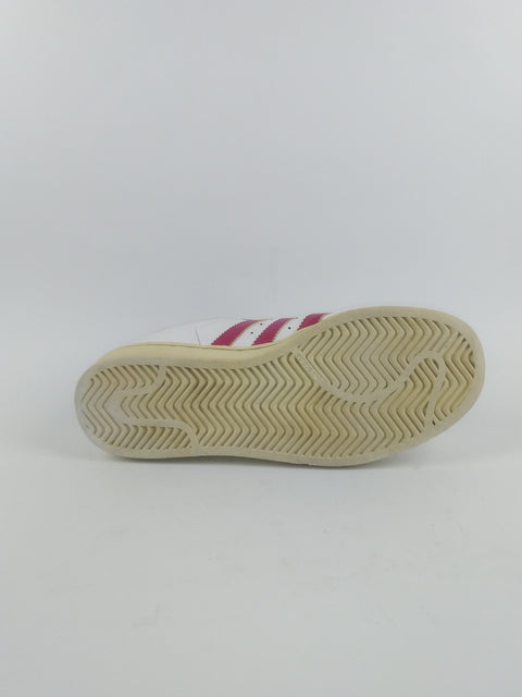 Adidas Originals Superstar White/Hot Pink Sneakers