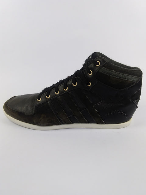 Adidas High Top Black & White Shoes